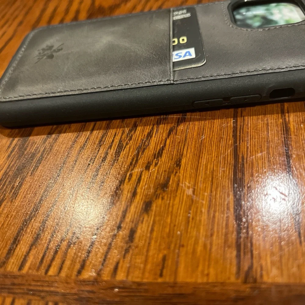 Black Leather Phone Case Venito Iphone 11 (5.8)